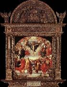 Albrecht Durer The Adoration of the Holy Trinity oil